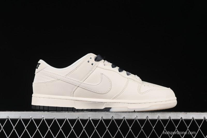 Nike SB Dunk Low Supreme Collaboration - Double Swoosh Dual Color Anniversary High-End Custom Low-Top Casual Skate Shoes - BB8675-112