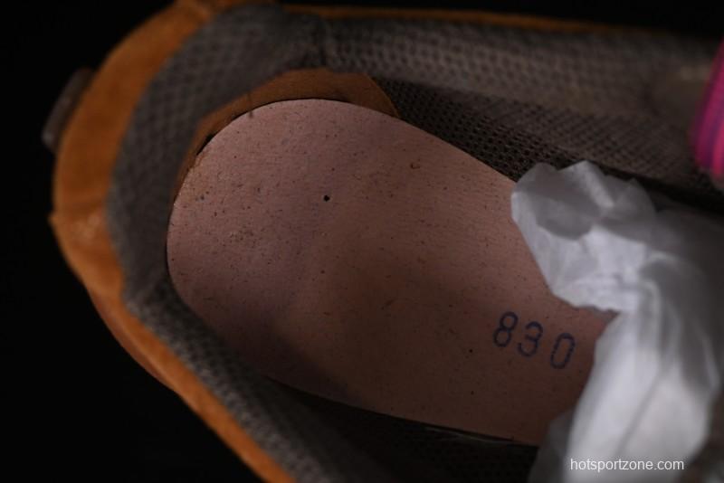 Alexander McQueen Flexion Retro Sneakers in Brown/Suede with Anatomical Design - 2024s