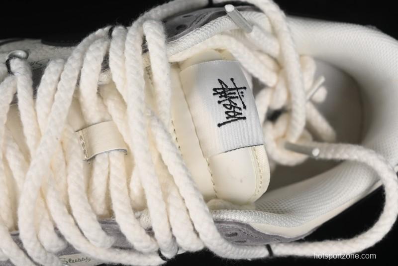 Nike SB Dunk Low Stussy Anniversary Edition Customized Low-Top Casual Skate Shoes - SJ2068-293