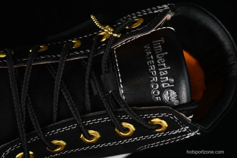 Timberland Classic High Top Yellow Boots TB010063713 Black