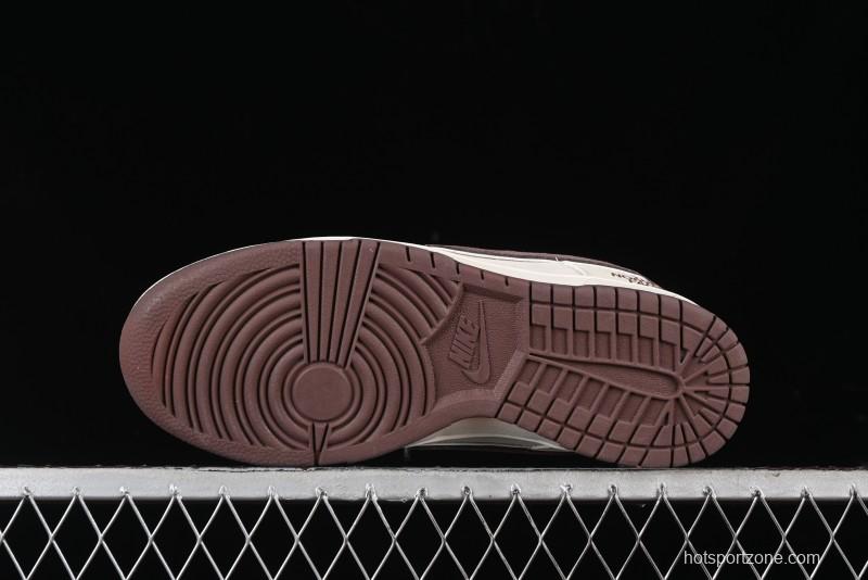 Nike SB Dunk Low The North Face Collaboration Anniversary Edition Premium Custom Low-Top Casual Skate Shoes - DQ1098-515