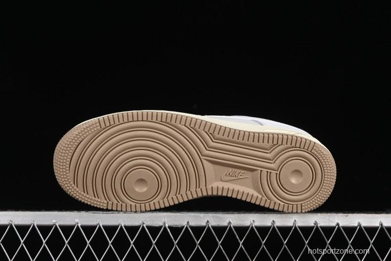 Nike Air Force 1 '07 Low Casual Sneakers with Full-Length Air Cushion - FZ5225-100