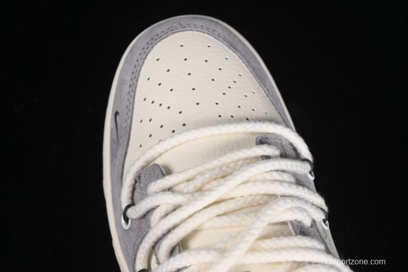 Nike SB Dunk Low Stussy Anniversary Custom Low-Top Casual Skate Shoes - SJ2068-295