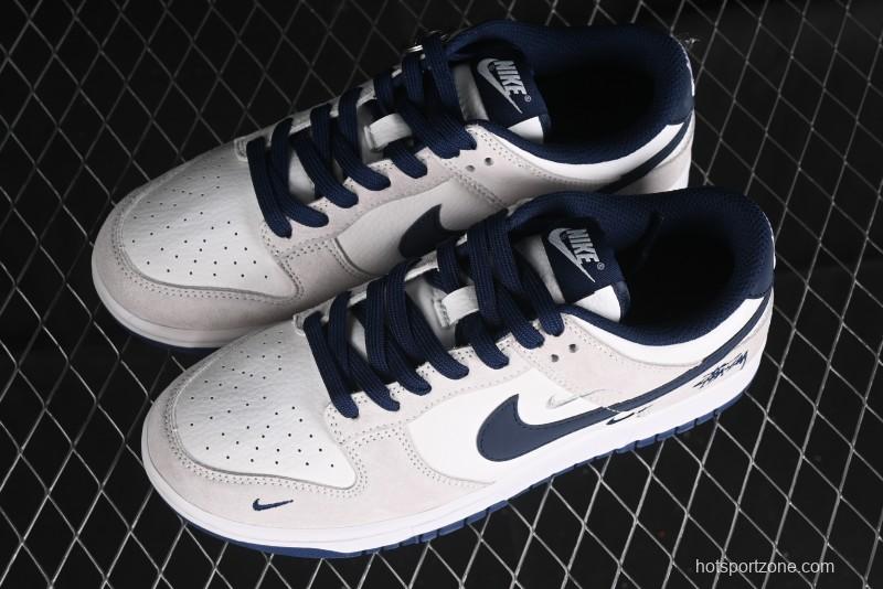 Nike SB Dunk Low Stussy Anniversary Edition Custom Low-Top Casual Skate Shoes - KK1888-003