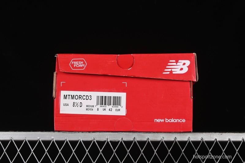 New Balance Fresh Foam X More V3TDS Low-Top Running Shoes with Durable Anti-Slip Design - MTMORCD3
