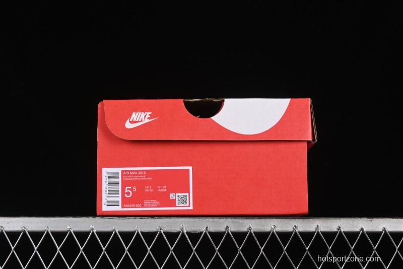 Nike Air Max 2013 Retro Breathable Mesh Cushioned Running Shoes - 555426-003