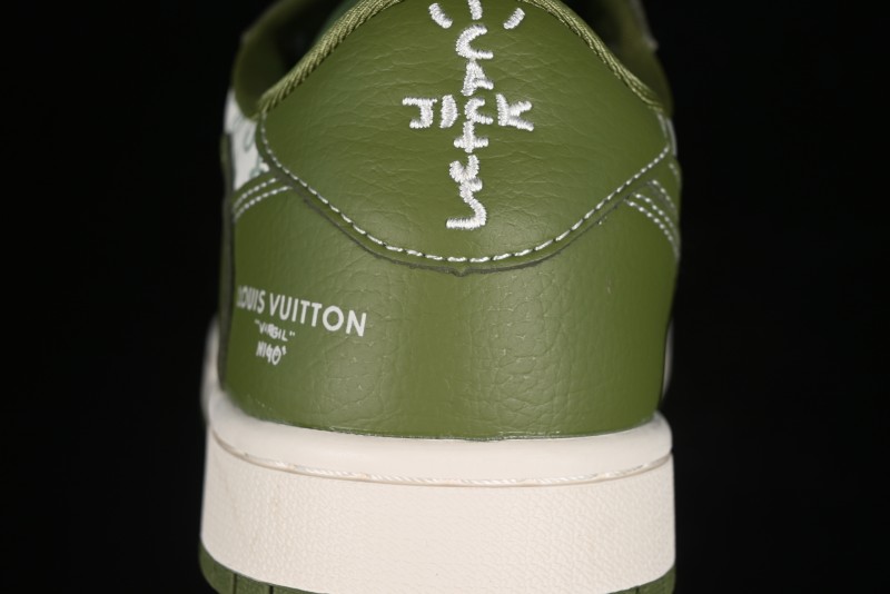 Nike Travis Scott x Fragment Design x Air Jordan 1 Low OG SP AJ1 LV Collaboration - LX1988-105