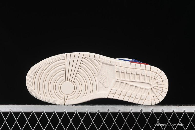 Nike Travis Scott x Fragment Design x Air Jordan 1 Low OG SP AJ1 Retro Sneakers - SJ2068-117