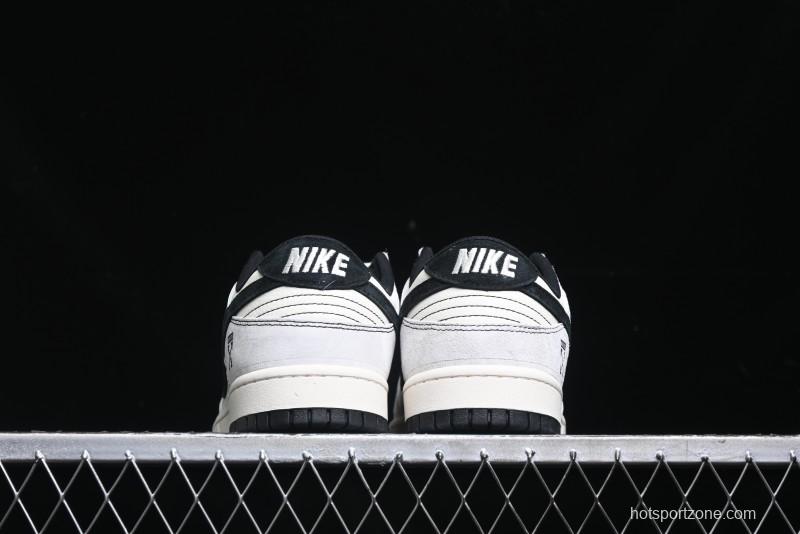 Nike SB Dunk Low OFF-WHITE Collaboration Anniversary High-End Custom Sneakers - YX5066-212