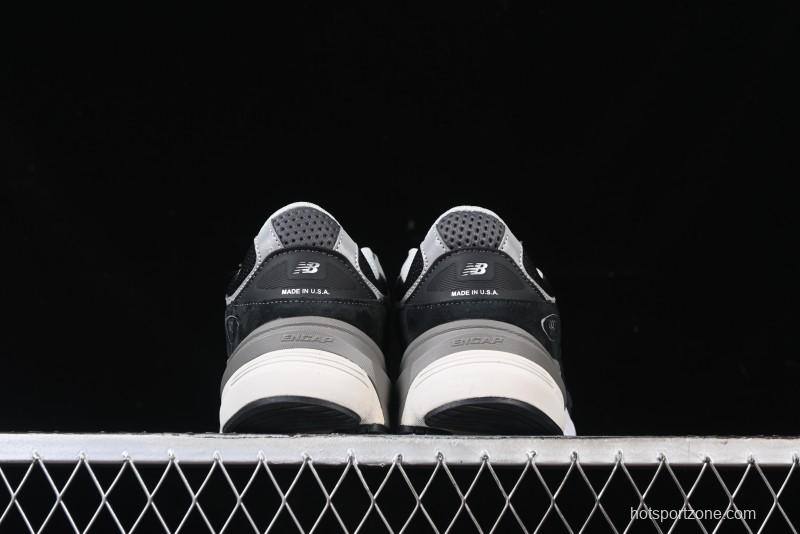 New Balance 990 Series Premium Retro Running Shoes with Carbon Fiber Midsole - M990BK6