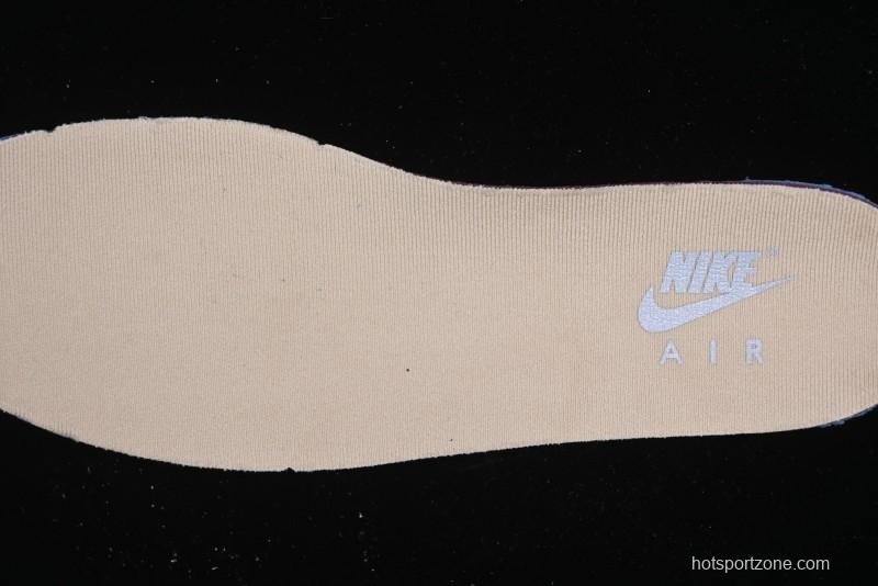 Nike Air Force 1 '07 Low Top Sneakers with Full-Grain Leather and Air Cushion - DD8959-111