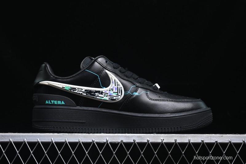 Nike Air Force 1 '07 Low Punk Future Cyberpunk Style Casual Sneakers - DV3464-011