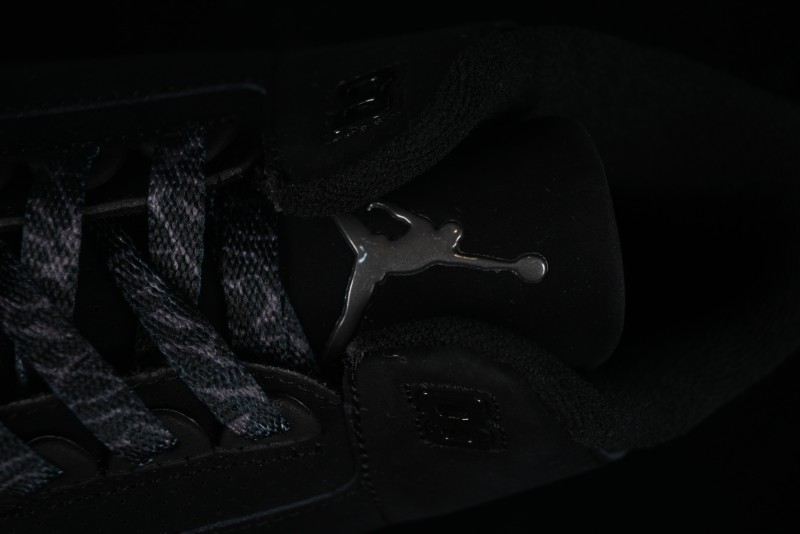 Nike Air Jordan 3 Retro Basketball Shoes Midnight Black - CT8532-001