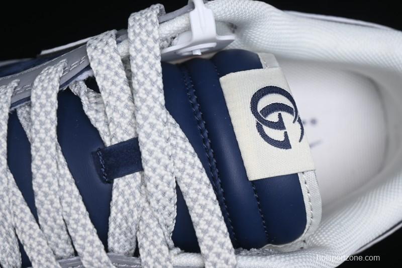 Nike SB Dunk Low Gucci Collaboration - Small Bee Pattern White Swoosh Anniversary High-End Custom Low-Top Casual Sneakers - FC1688-195