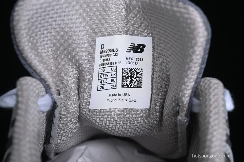 New Balance Made in USA M990 Classic Retro Running Shoes - M990GL6