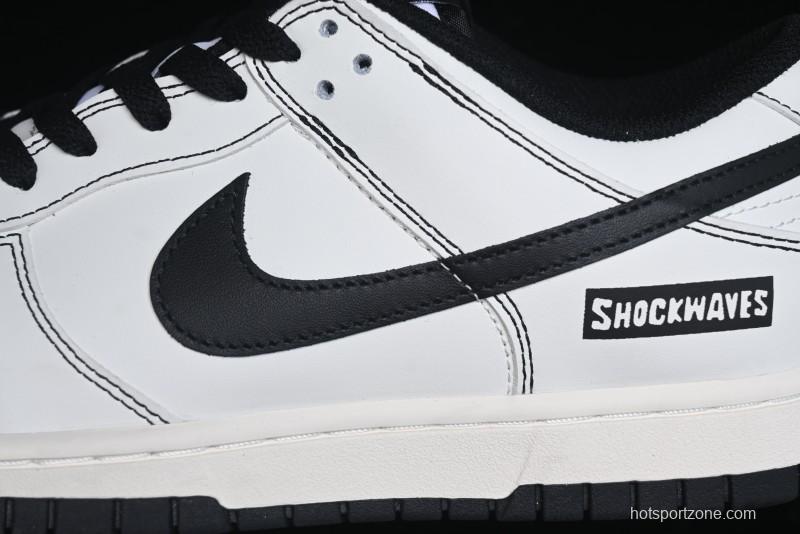 Nike Dunk Low Retro Panda Oxidized Vintage High Street Casual Sneakers - DD1391-100