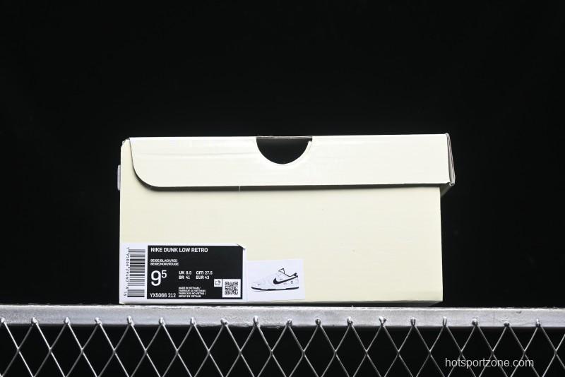Nike SB Dunk Low OFF-WHITE Collaboration Anniversary High-End Custom Sneakers - YX5066-212