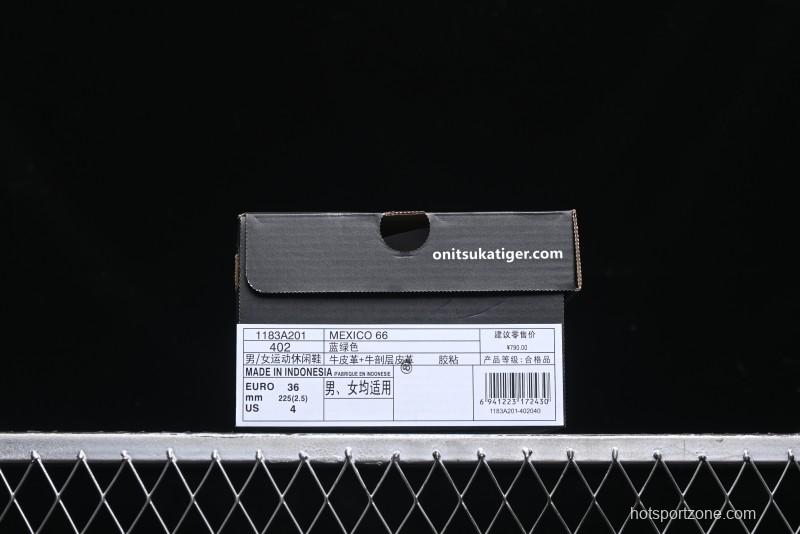 Onitsuka Tiger Mexico 66 Low-Top Leather Running Shoes - 1183A201-402