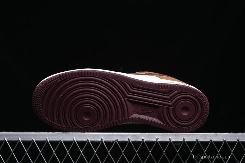 Nike Air Force 1 '07 Low Casual Sneakers with Full-Length Air Cushion - FQ8713-200