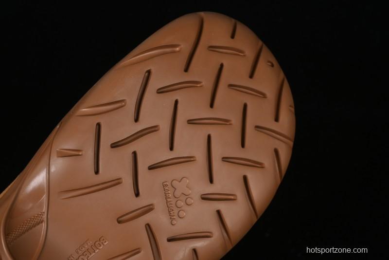 Bottega Veneta Snap Round Toe Slip-On Ankle Snow Boots - 578321