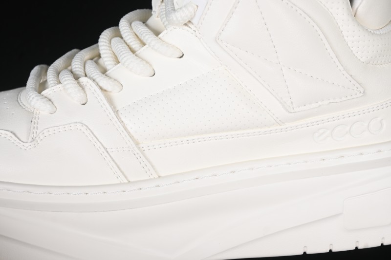 Ecco Soft 8 Anniversary Series Innovative Anti-Slip Simple High-Top Wear-Resistant Casual Shoes - 81771301002