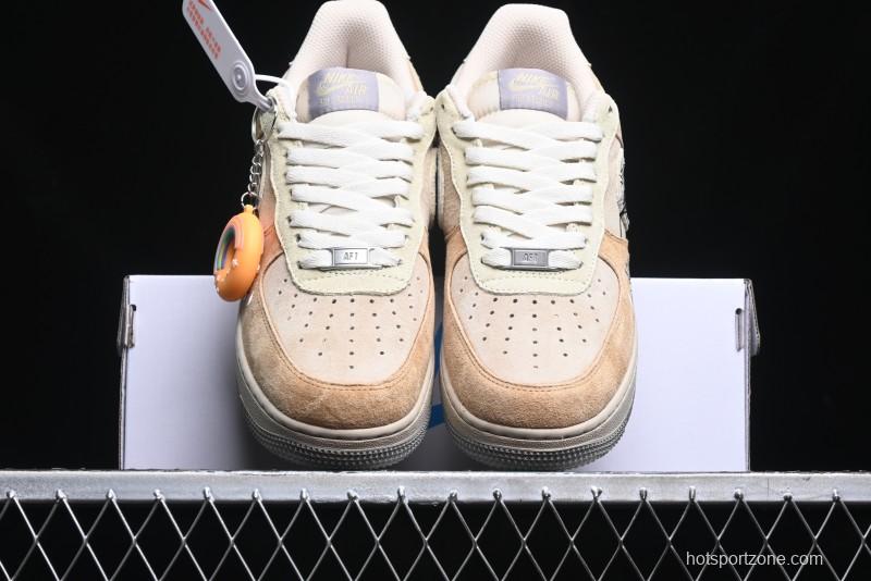 Nike Air Force 1 '07 Low Top Casual Sneakers Wild Monkey King Custom Design - CD1212-999