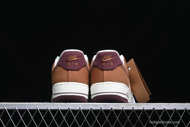 Nike Air Force 1 '07 Low Casual Sneakers with Full-Length Air Cushion - FQ8713-200