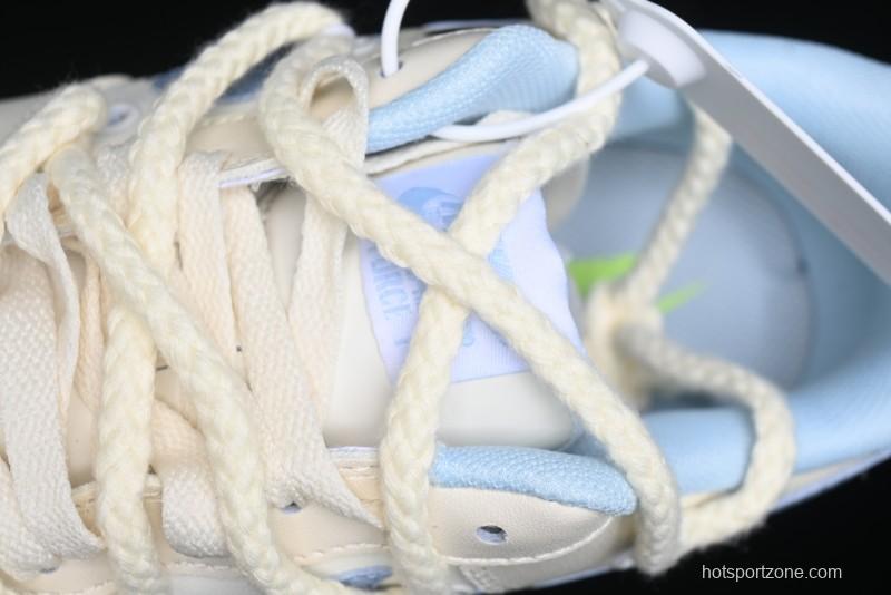 Nike Air Force 1 '07 Low Milk Pig Casual Lace-Up Sneakers - BD7701-110