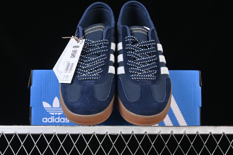 Adidas Clot x Originals Gazelle Indoor Retro Casual Slip-Resistant Wear-Resistant Low-Top Sneakers - IH3725