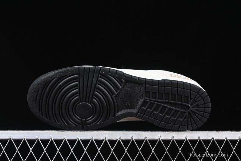 Nike SB Dunk Low Dior Collaboration Anniversary Custom Low-Top Casual Sneakers - DJ2024-066