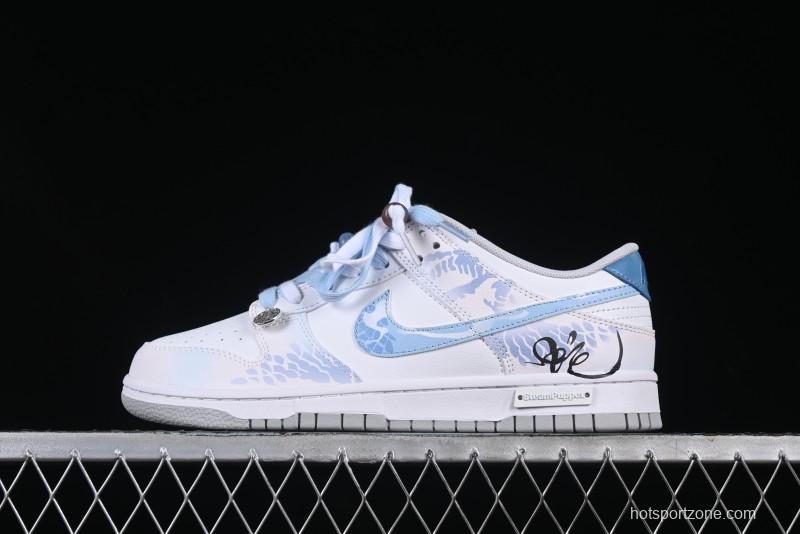 Nike Dunk CNY Year of the Snake Steam Puppet New Chinese Style Gift Box Spirit Snake Pearl Low-Top Casual Sneakers - DD1391-103