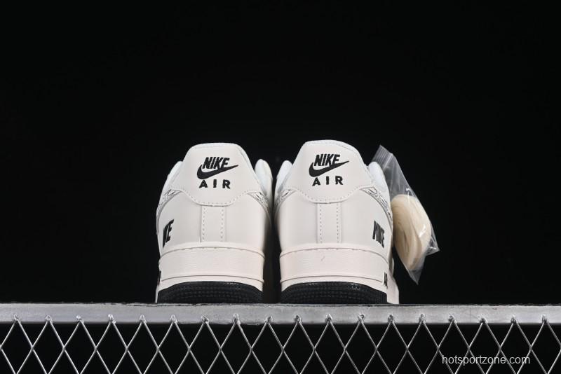 Nike Air Force 1 '07 Low Casual Sneakers with Multi-Swoosh Design - HH7518-046