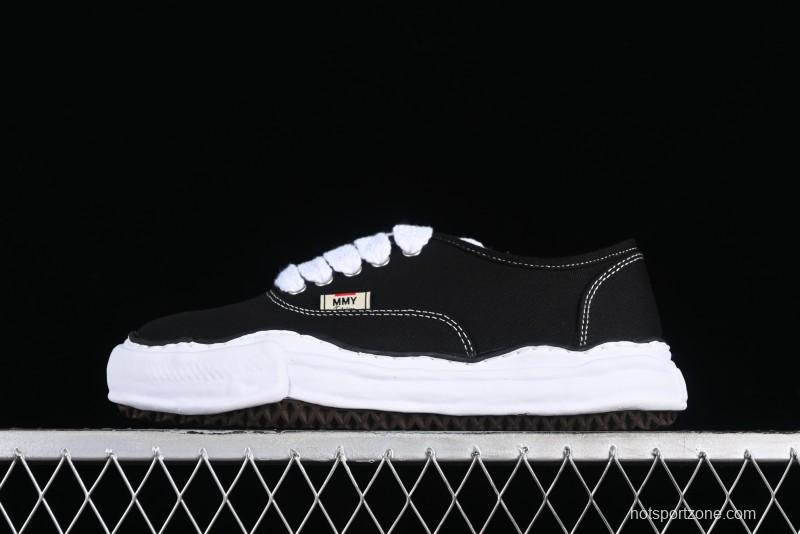 Wayne Original Sole Leather Low Sneaker with Deconstructed Ice Cream Sole - W.E5