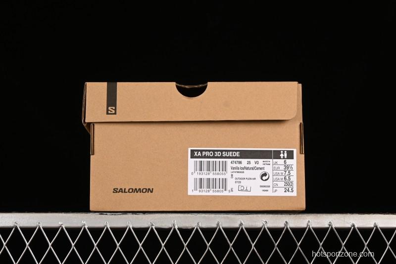 Salomon XA PRO 3D Suede Outdoor Trail Running Shoes with SENSIFIT and 3D ADVANCED CHASSIS - 474786-25