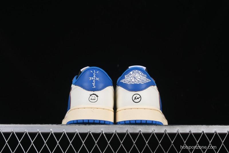 Nike Travis Scott x Air Jordan 1 Low OG AJ1 Reverse Swoosh - DM7866-104