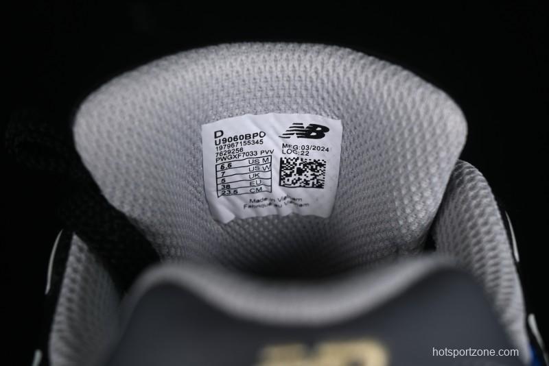 Joe Freshgoods x New Balance 9060 Retro Casual Running Sneakers with ABZORB Cushioning - U9060BPO