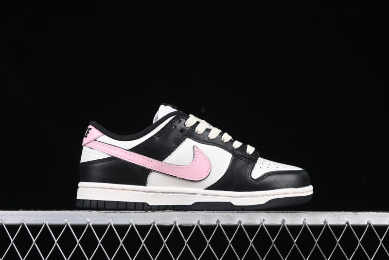 Nike SB Dunk Low Butterfly Bow Black White Pink Low-Top Casual Skate Shoes - BP1220-009