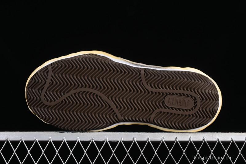 Wayne MMY Original Sole Leather Low Sneaker with Deconstructed Ice Cream Outsole - W.E5