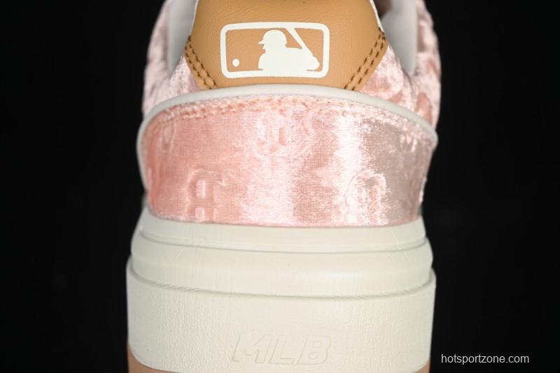 New York Yankees MLB Bigball Chunky Window Velvet Monogram Thick Platform Casual Running Shoes - 3ASXCVC4643BGS