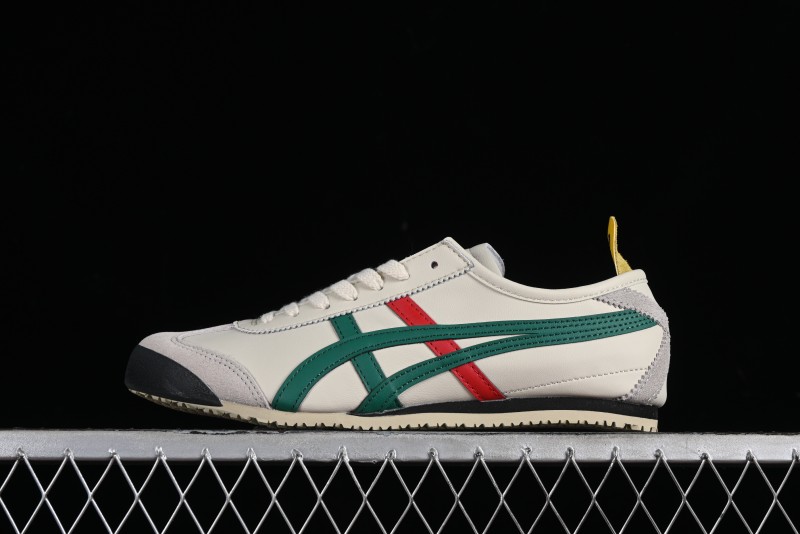 Onitsuka Tiger Mexico 66 Low-Top Leather Casual Running Shoes - DL408-1684