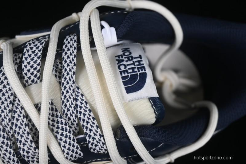 Nike Air Force 1 '07 Low The North Face Collaboration Beige Blue Patchwork Drawstring Casual Shoes - SJ1198-107