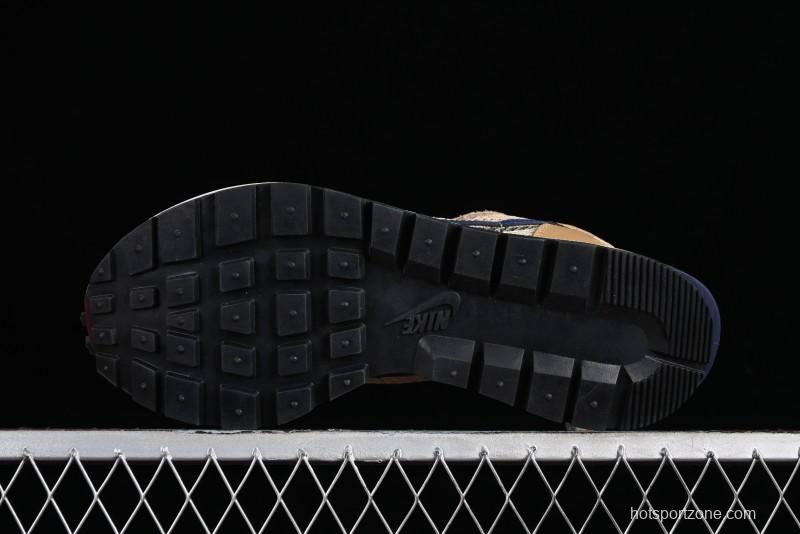 Nike Sacai VaporWaffle 3.0 Deconstructed Running Shoes with Layered Sole - CV1363-102