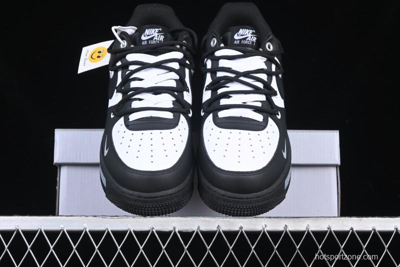 Nike Air Force 1 '07 Low Panda Smiley Low-Top Casual Sneakers - CV9879-542
