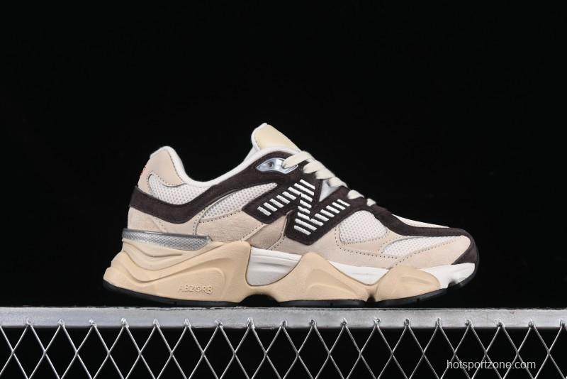 New Balance NB9060 Series Retro Casual Running Shoes with ABZORB Cushioning - U9060FLP