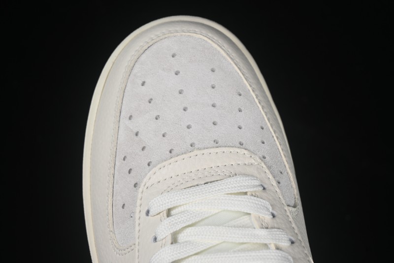 Nike Air Force 1 '07 Low Casual Sneakers in Light Grey with Custom Hardware - DF0188-036