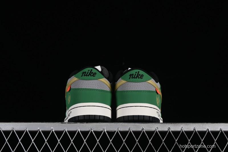 Nike SB Dunk Low Power Rangers Ankylosaurus Colorway Low-Top Casual Skateboarding Shoes - ZZ1998-006