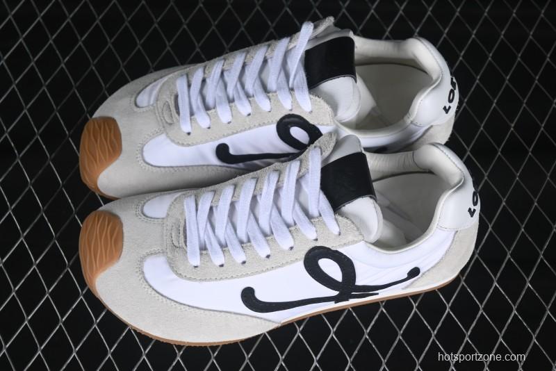 Loewe Ballet Runner 2.0 Sneakers Retro Style Low-Profile Casual Sports Shoes with Asymmetric Toe Design - Ballet Runner 2.0