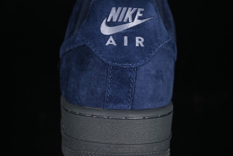 Nike Air Force 1 '07 Low Casual Sneakers in Light Blue with Full-Length Air Cushion - HQ3822-400