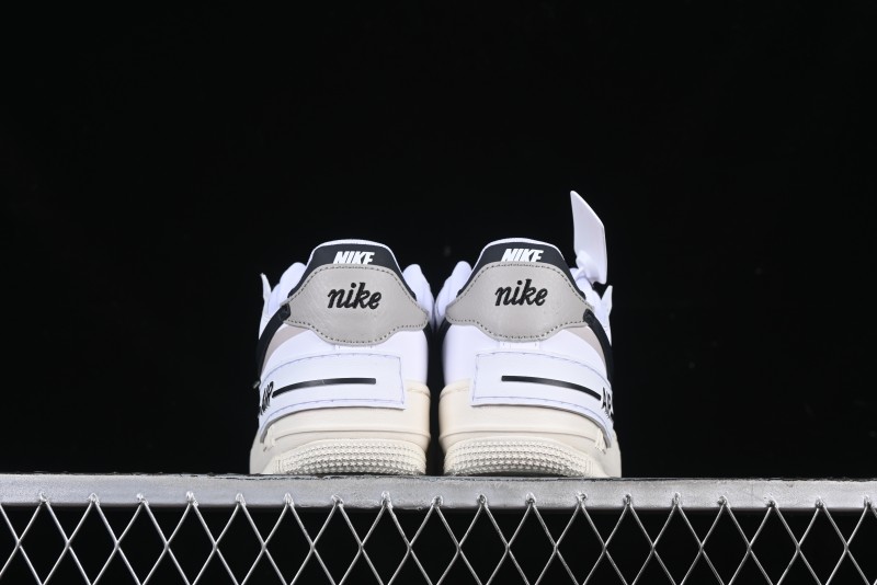 Nike Air Force 1 Shadow Low-Top Sneakers with Lightweight EVA Midsole and Anti-Slip RB Rubber Outsole - DZ1847-110