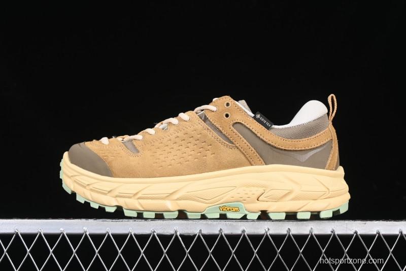 HOKA ONE ONE Tor Ultra Low Round Toe Cushioned Durable Low Top Hiking Shoes - 1153137 WSH